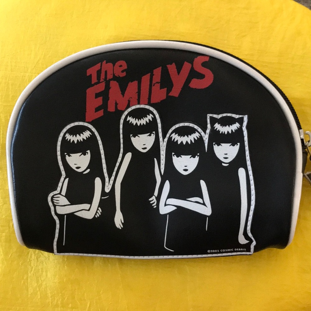 Emily the Strange cosmetic bag
